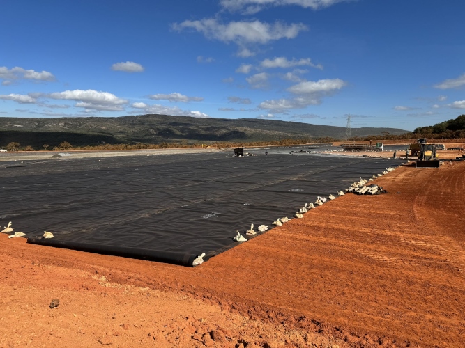 2 мм водонепроницаемая геомембрана HDPE