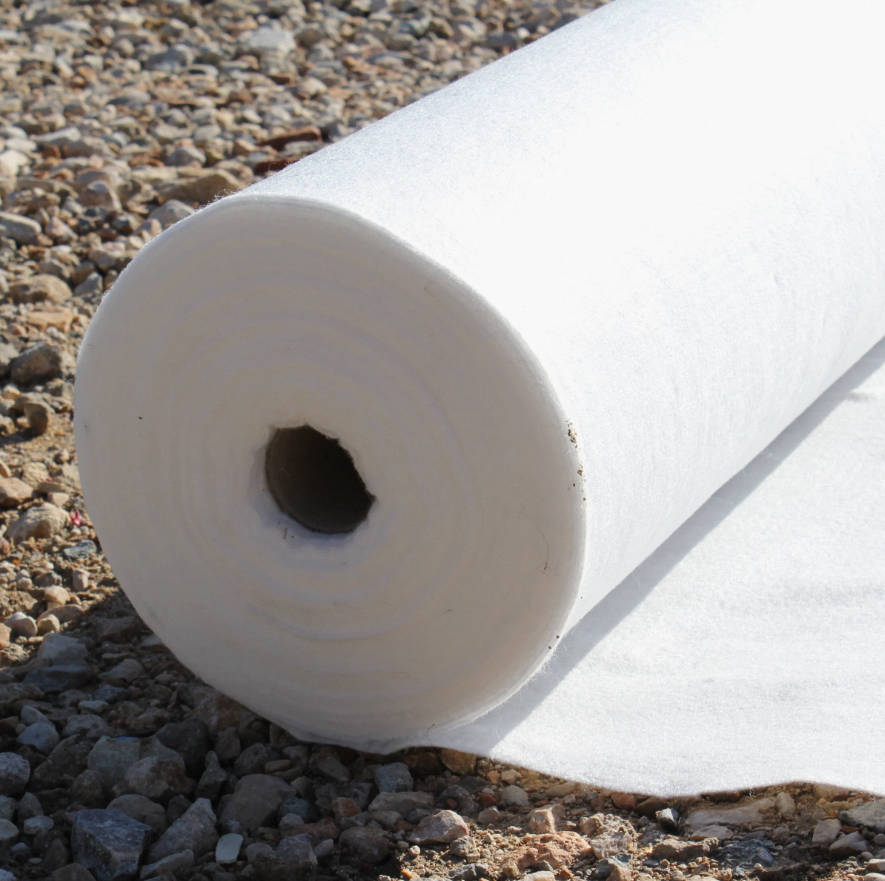 PET staple needle-punched non-woven geotextile