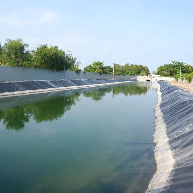 Высококачественная гладкая геомембрана из HDPE