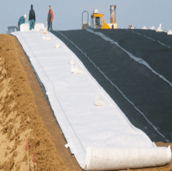 Geomembrane construction Geomembrane construction