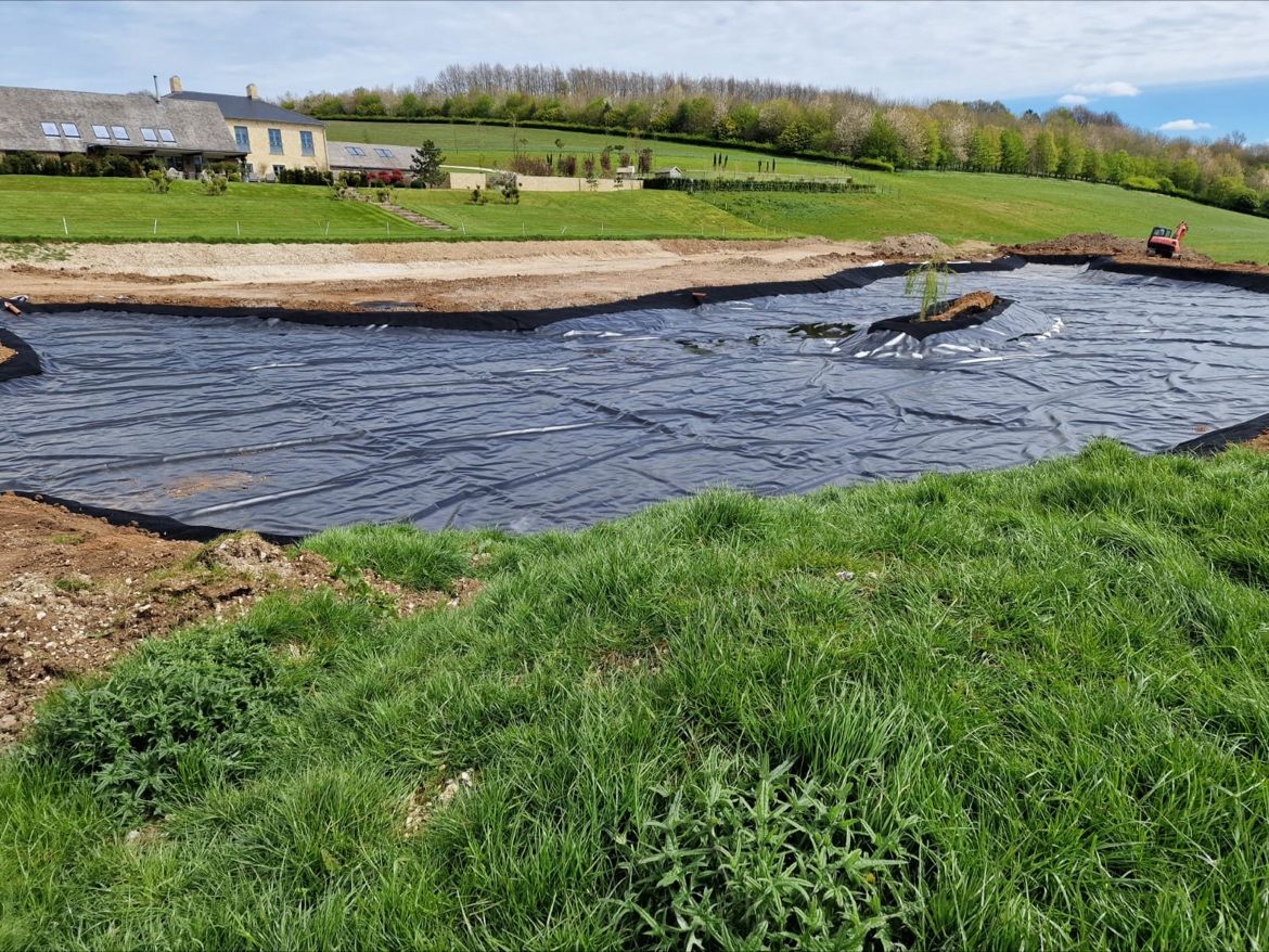 Высококачественная водонепроницаемая геомембрана HDPE