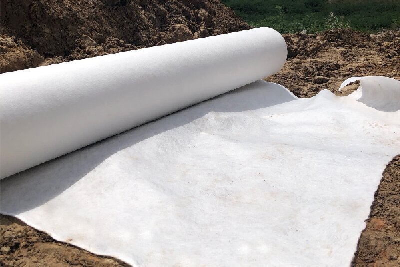 Polyester Nonwoven Geotextile for Industrial Construction
