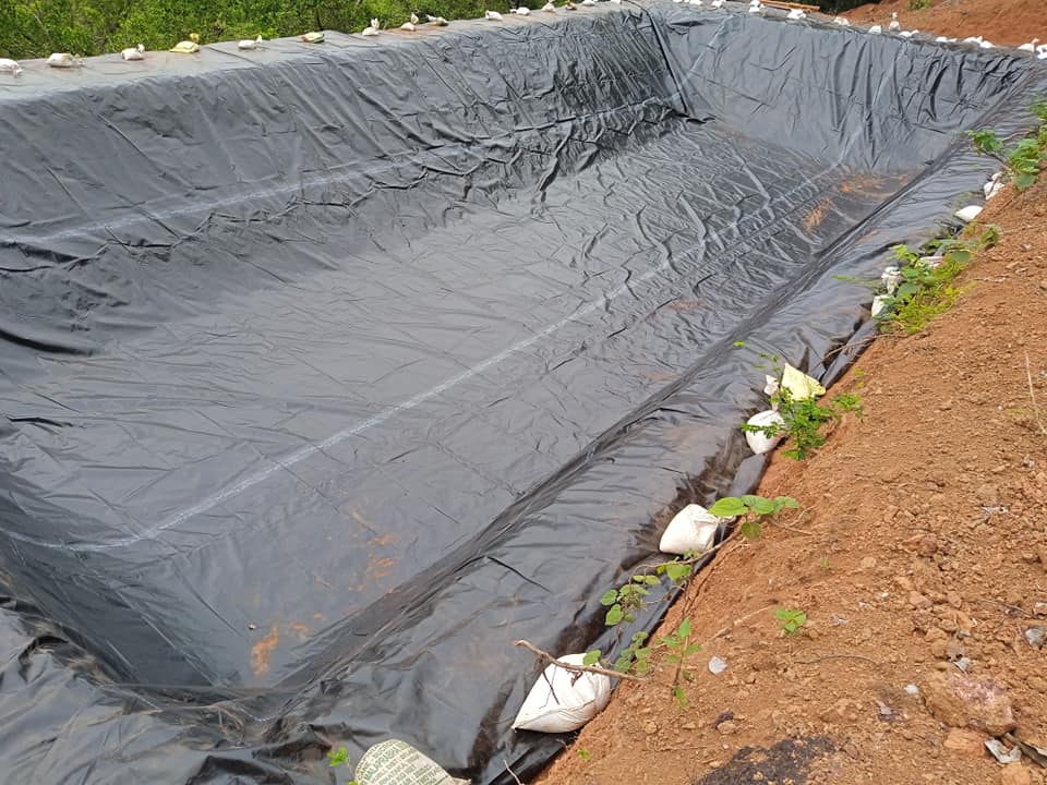 Антирастягивающаяся водонепроницаемая геомембрана HDPE